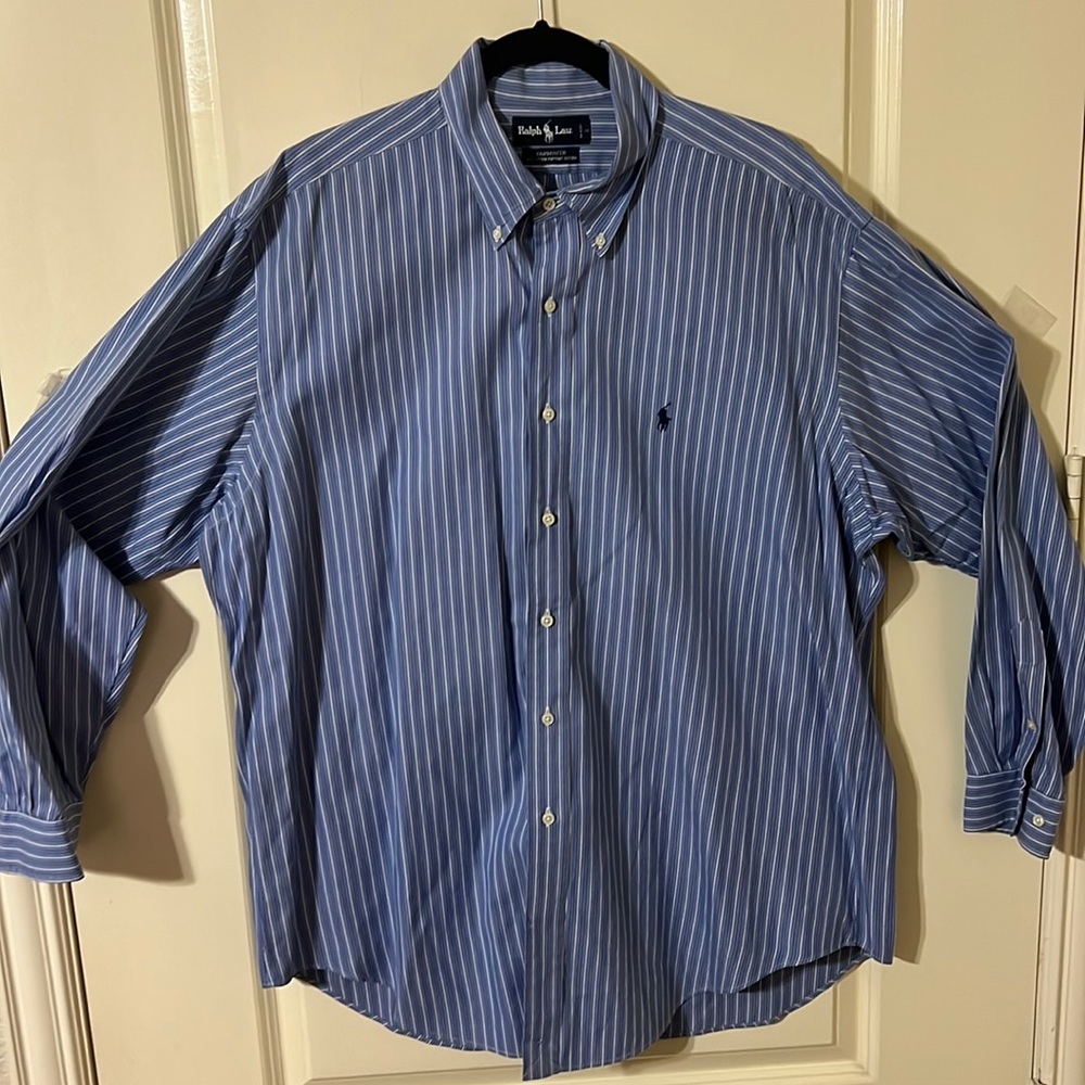 Ralph Lauren Button down dress shirt Size 17 - 34-35 XXL